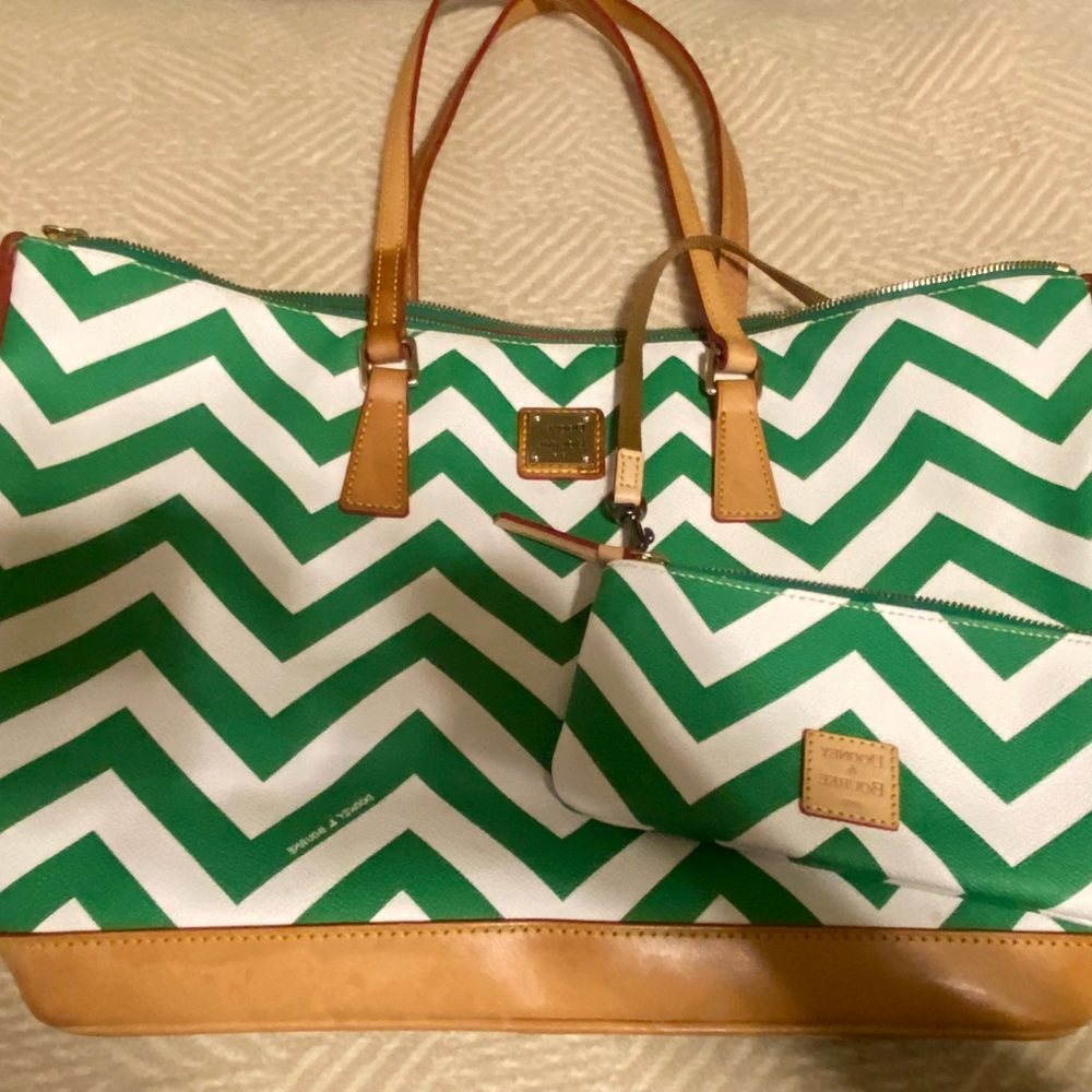 Dooney & Bourke tote with wristlet